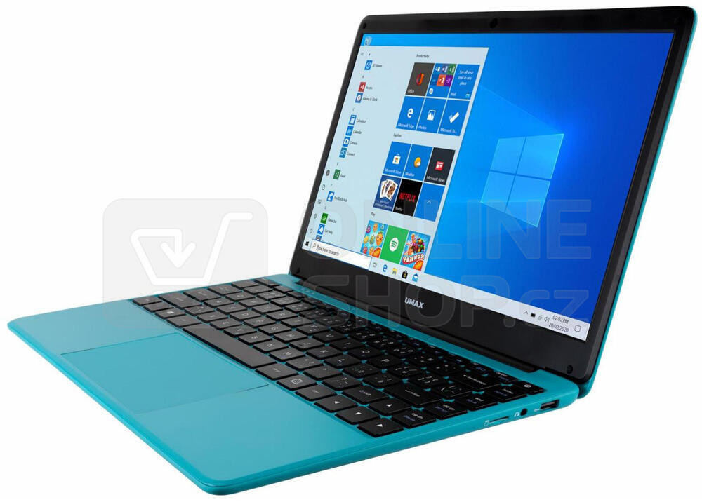 Notebook Umax Visionbook Wr Tyrkysov Umm Onlineshop Cz