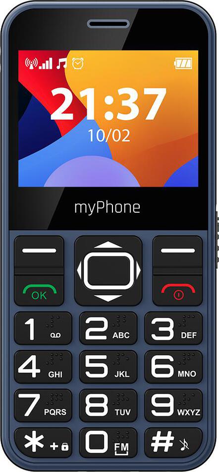 Mobiln Telefon Myphone Halo Senior Modr Onlineshop Cz