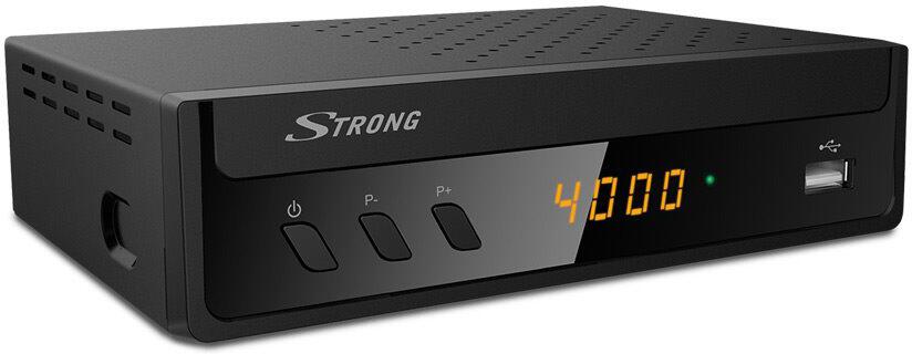 STRONG DVB T T2 S2 COMBO přijímač SRT 8221 Full HD H 265 HEVC PVR