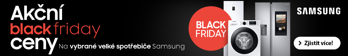 Black Friday slevy na domácí spotřebiče Samsung