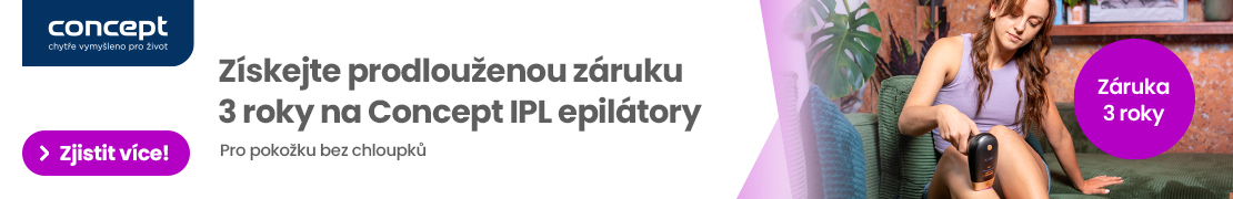 Zruka 3 roky na Concept IPL epiltory