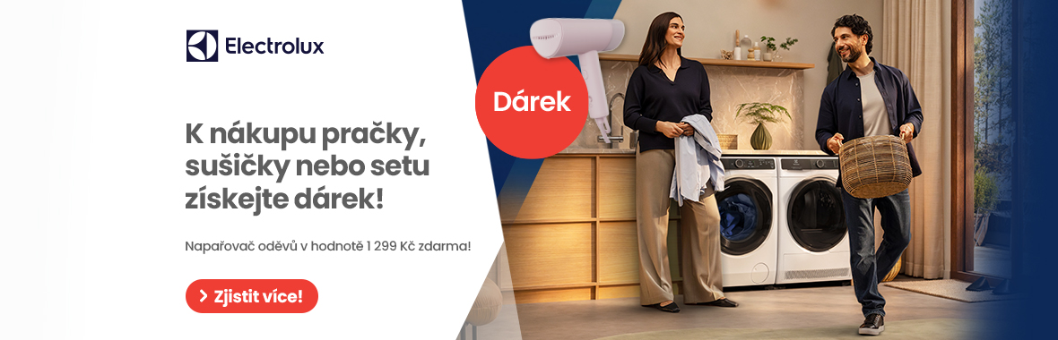 Drek k nkupu praky, suiky a praky se suikou Electrolux!