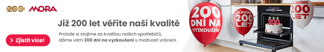 200 dn na vyzkouen spotebie MORA (trouby)