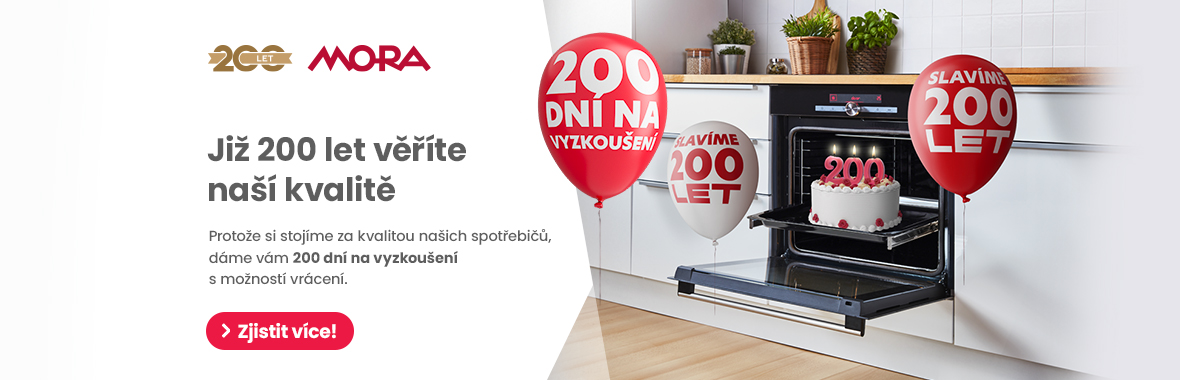 200 dn na vyzkouen spotebie MORA
