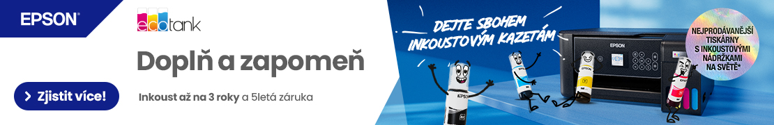Přemýšlíš? Ušetříš! S tiskárnami EcoTank od Epson (tiskárny)