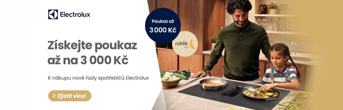 Zakupte troubu nebo induk�n� desku Electrolux a z�skejte pouk�zku na n�kup