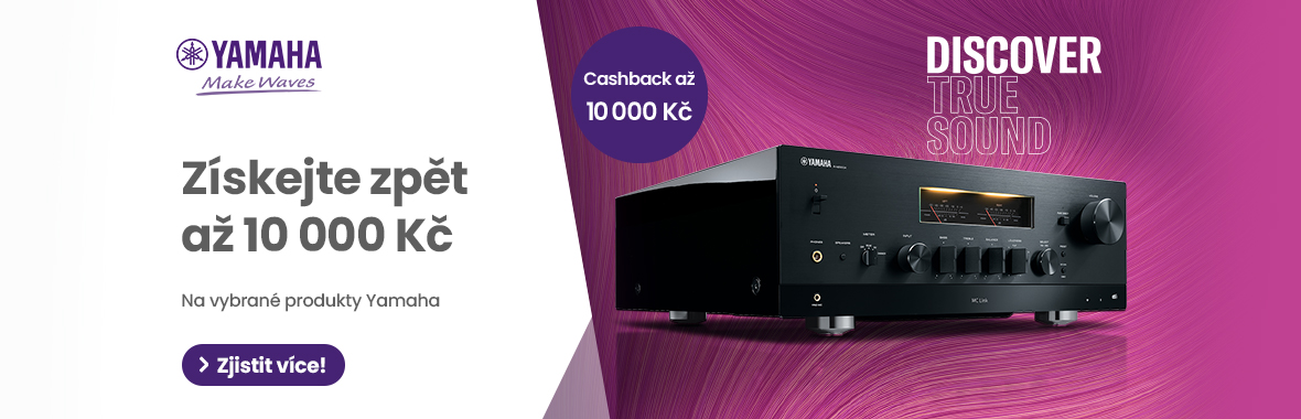 CASHBACK Yamaha! Z�skejte zp�t a� 10 000 K�!