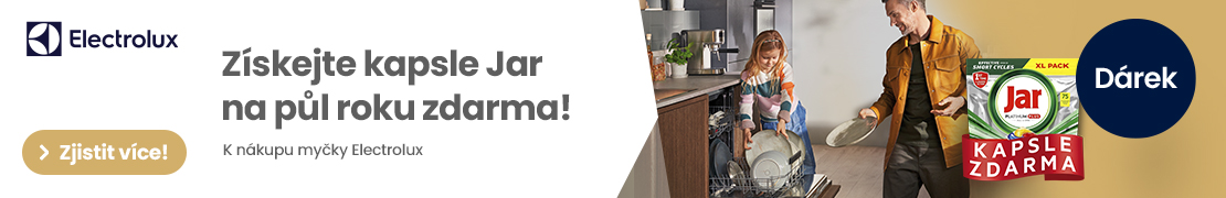 Myky ndob Electrolux s pracmi kapslemi na pl roku zdarma (myky)