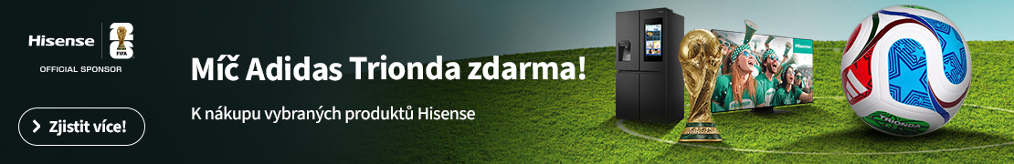 Míč Adidas jako dárek k nákupu!(televize)