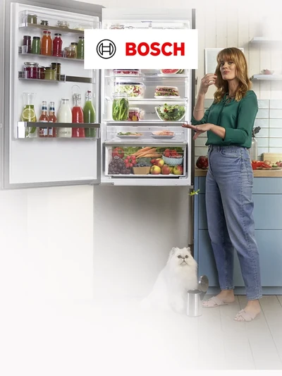 Caschback až 4 000 Kč na chladničky BOSCH