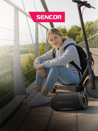 Odměna za vysvědčení s produkty Sencor!