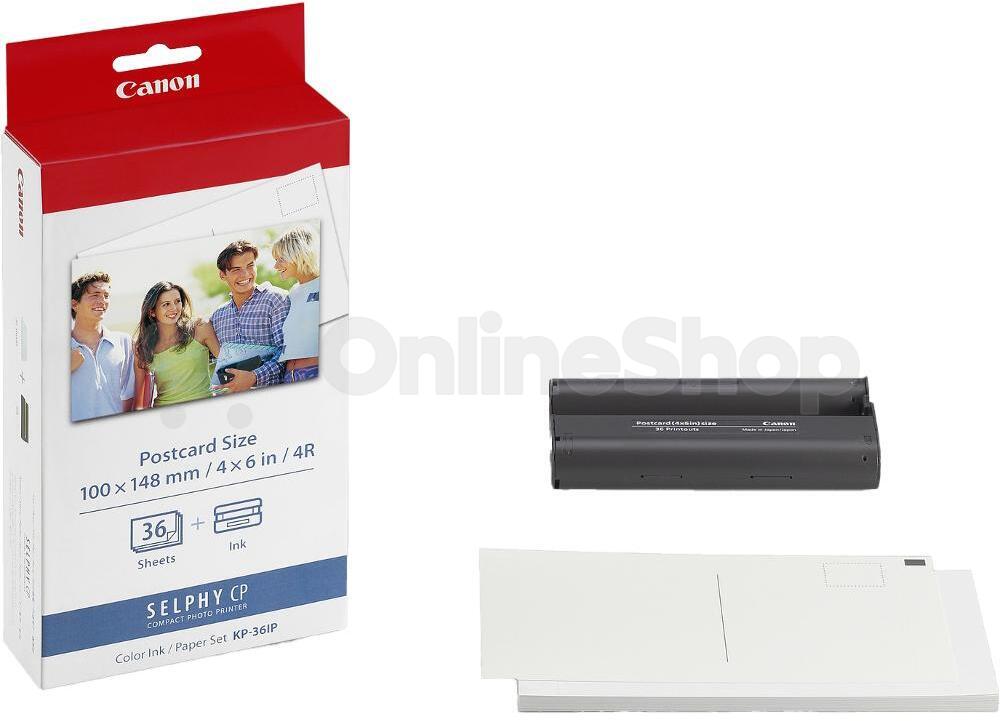 Fotopapír Canon KP36IP, 10x15 cm, 36 listů
