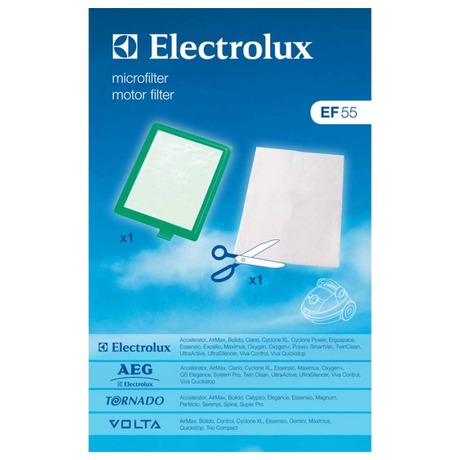 Filtr motorový Electrolux EF55 + Mikrofiltr k Oxygen, New Clario, Excellio