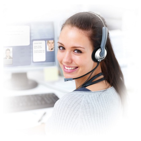 Headset Genius HS-02S - černý/stříbrný
