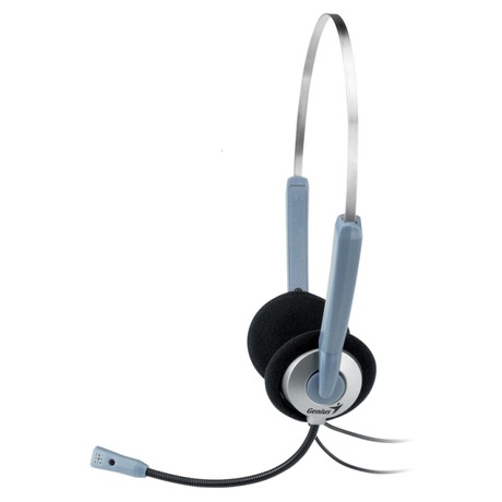 Headset Genius HS-02S - černý/stříbrný