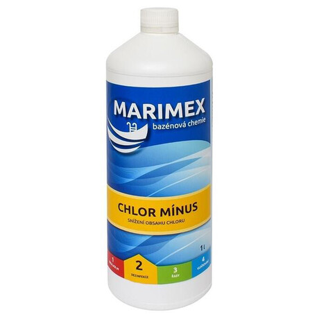 Bazénová chemie MARIMEX Chlor mínus 1 l