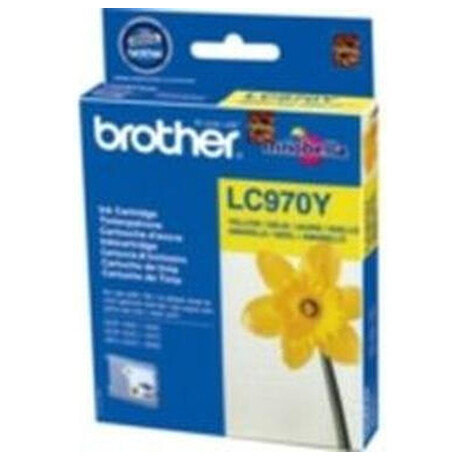 Inkoustov npl Brother LC-970Y, 300 stran originln - lut