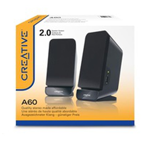 Creative Labs A60 2.0 -&nbsp;černé (foto 2)