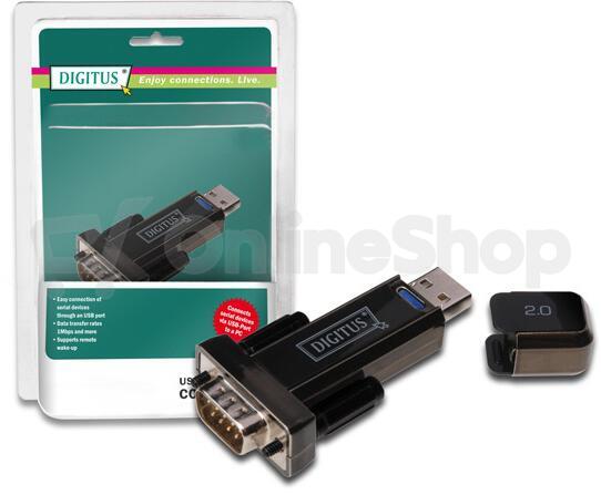Redukce Digitus RS-232 / USB