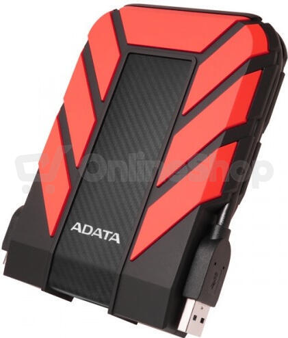 ADATA HD710P 2TB HDD / Externí / 2,5" / USB 3.1 / odolný / červený (AHD710P-2TU31-CRD)