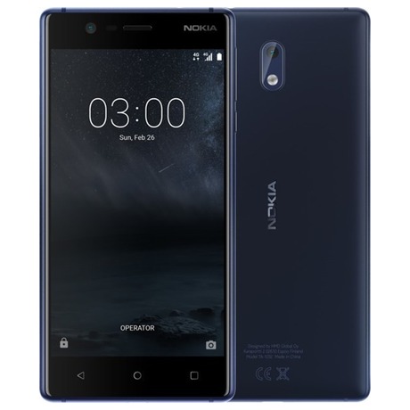 Nokia 3&nbsp;SS, modrý (foto 1)