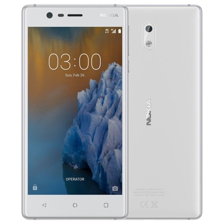 Nokia 3&nbsp;SS, bílý (foto 1)