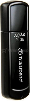 Transcend 16GB JetFlash 350, USB 2.0 flash disk, černý (TS16GJF350)