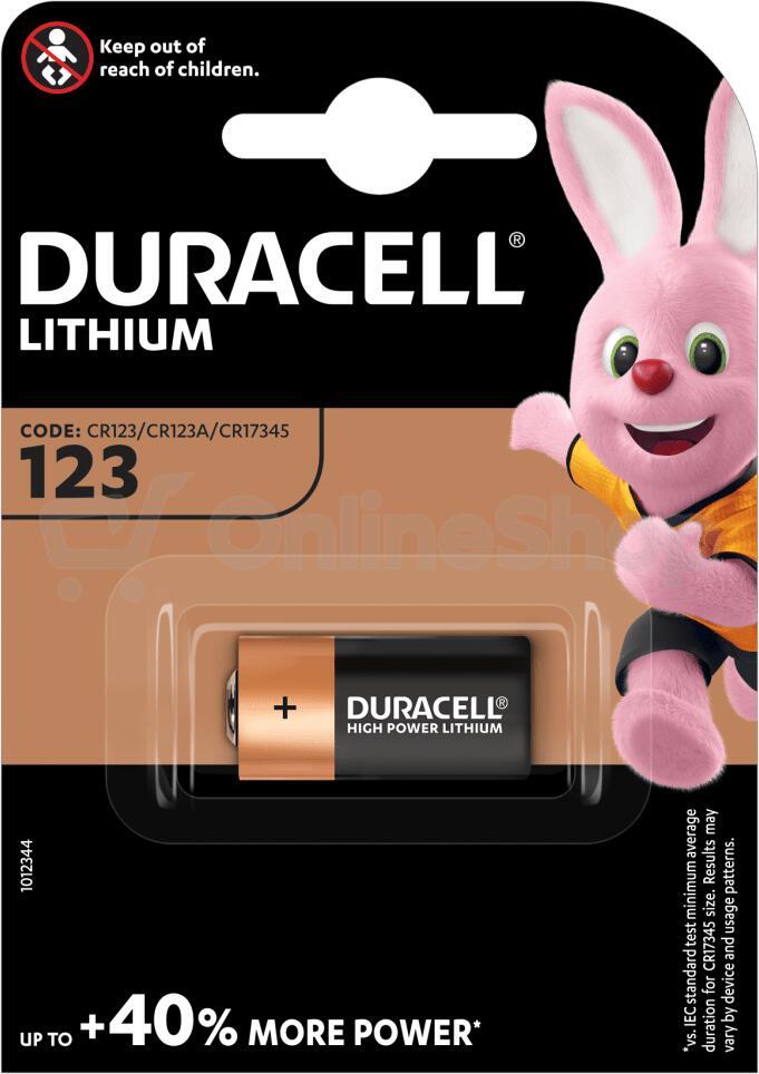 SET BASIC Alkalická baterie Duracell Basic AAA 2400 24ks a Duracell CR123