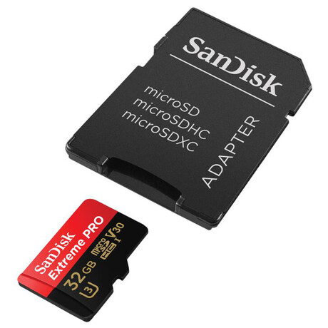 Sandisk Extreme Pro microSDHC 32 GB + adaptr (foto 1)