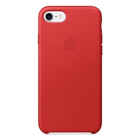 Kryt na mobil Apple Leather Case pro iPhone 7 - červený - Apple iPhone 7&nbsp;Leather Case Red (foto 3)