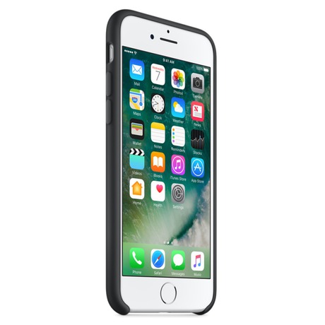 Apple iPhone 7 Silicone Case Black