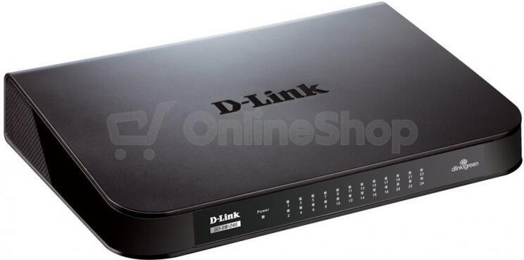 D-Link GO-SW-24G 24-Port GIGABIT EASY DESKTOP SWITCH (GO-SW-24G/E)