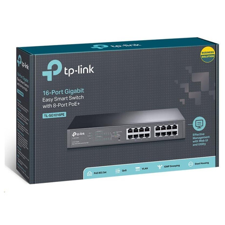 TP-Link Easy Smart switch TL-SG1016PE (foto 3)