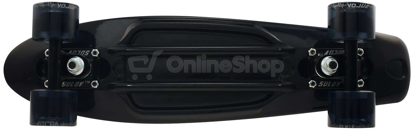 Penny board 22" SULOV® RETRO VENICE černo-tr.černý