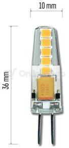 Emos ZQ8621 LED CLS JC A++ 2W G4 NW