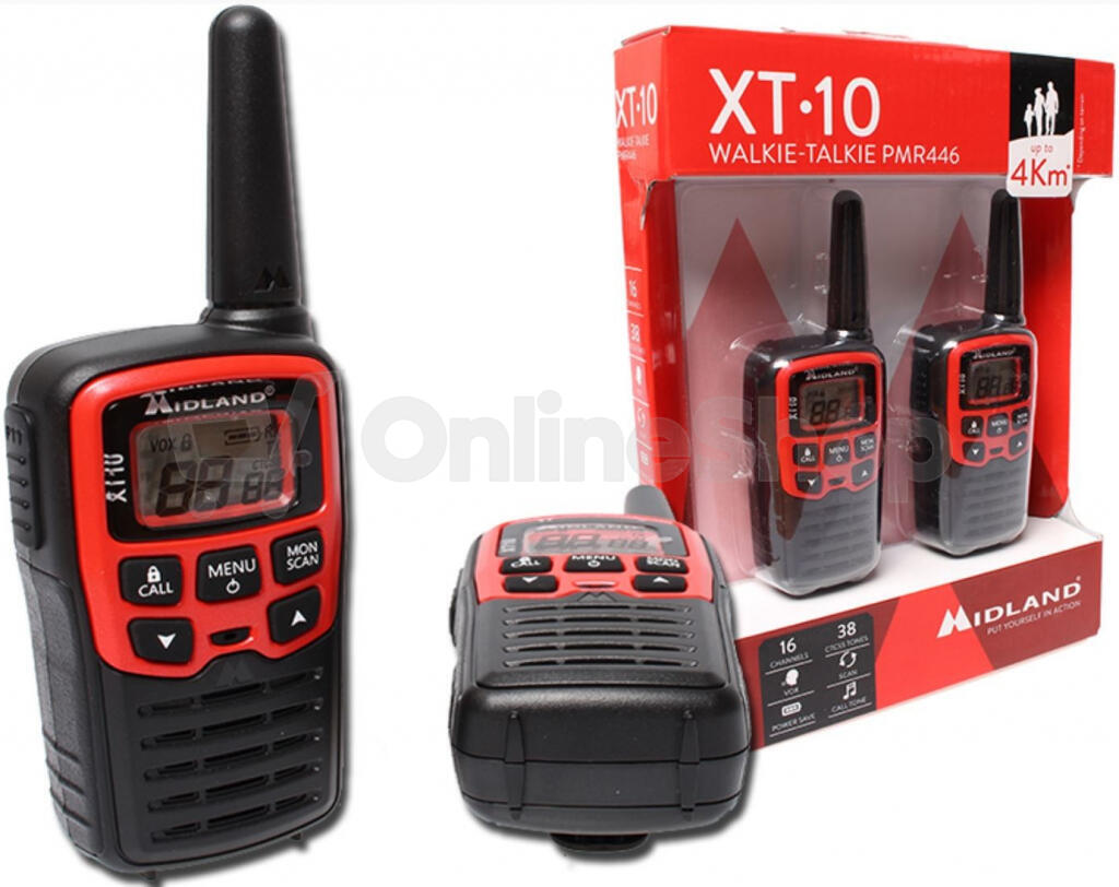 Vysílačky Midland XT10