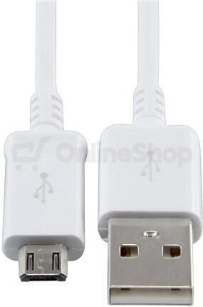 Samsung datový kabel microUSB White (Bulk) (ECBDU4AWE)