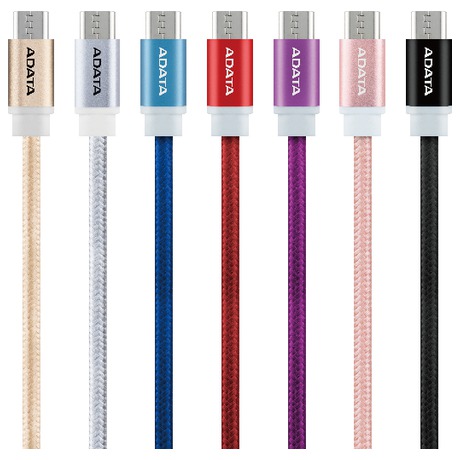 ADATA Micro USB kabel pletený 1m&nbsp;modrý (foto 3)