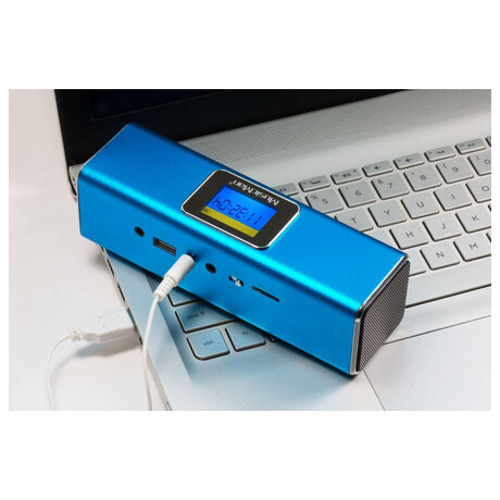 Technaxx přenosné Bluetooth rádio a reproduktor modrý (4671) DAB/DAB+/FM, (BT-X29) MusicMan