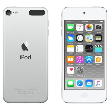 iPod touch 128GB -&nbsp;Silver (foto 1)