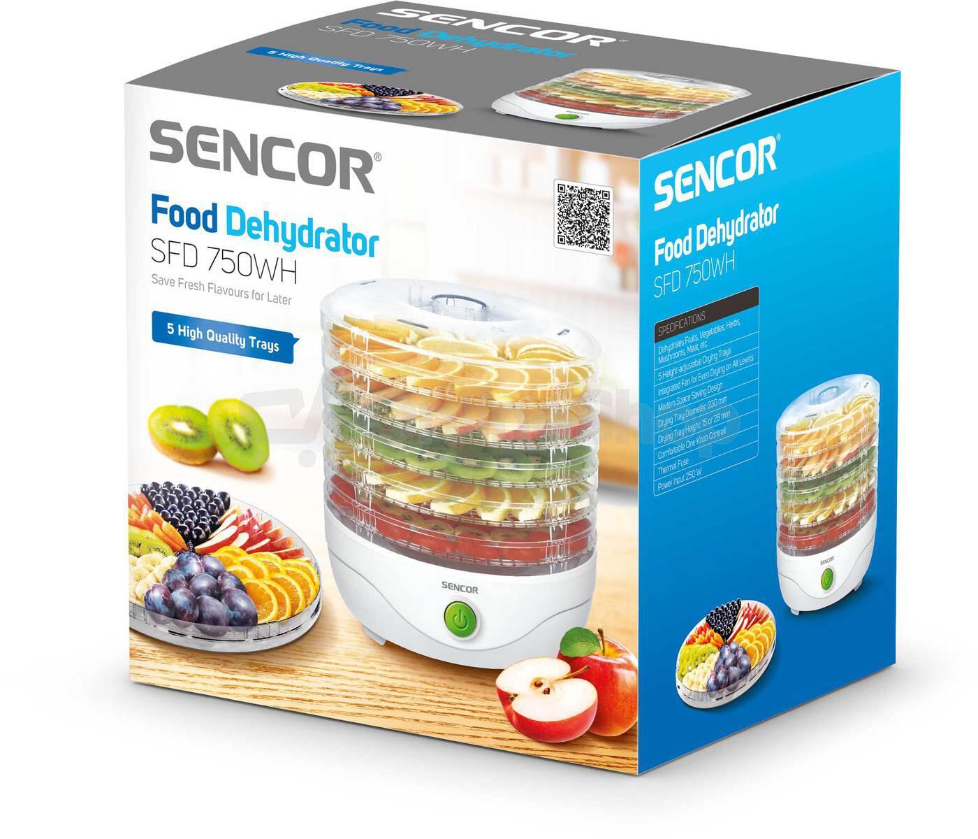 Sušička potravin Sencor SFD 750WH