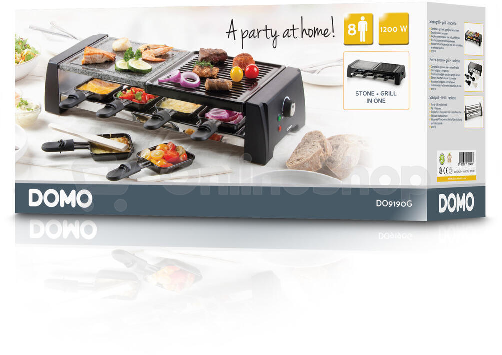 Raclette gril 2v1 - DOMO DO9190G