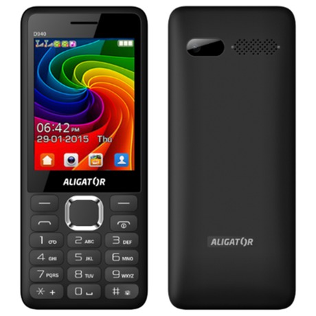 ALIGATOR D940 Dual sim černý (foto 1)
