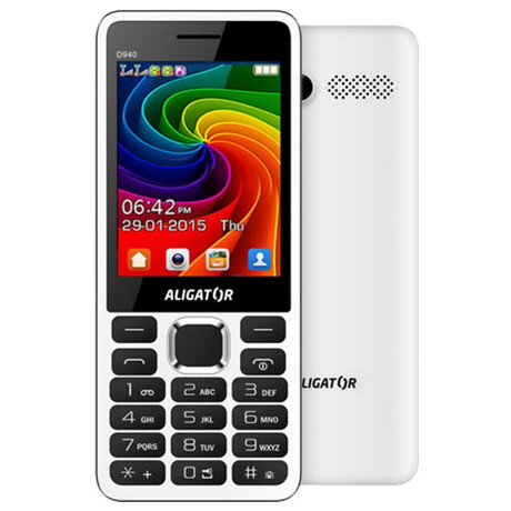 ALIGATOR D940 Dual sim bílý (foto 2)