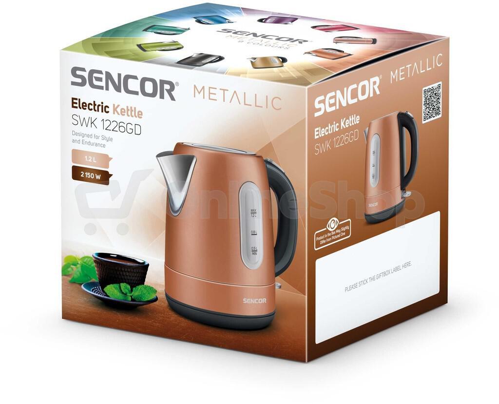Rychlovarná konvice Sencor SWK 1226GD