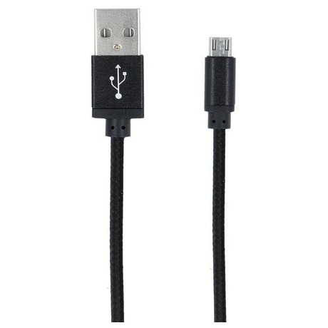 Kabel Forever USB/microUSB 1m 1A černý