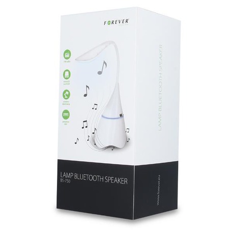 BS-750 BLUETOOTH REPRO PŘENOSNÉ - BÍLÉ Forever