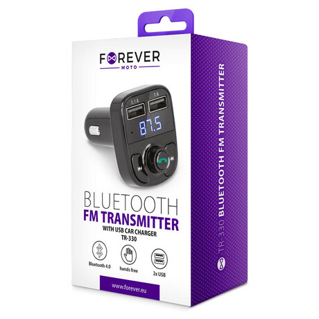 FM transmitter Forever TR-330 černý
