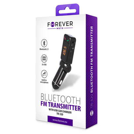 FM transmitter Forever TR-320 černý
