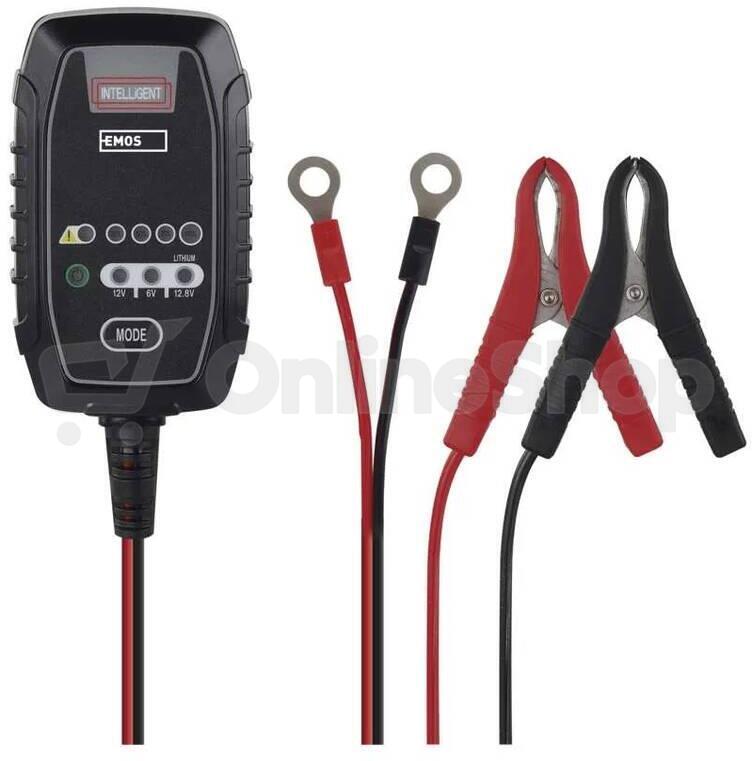 Emos nabíječka autobaterií 6/12V 0,8A (N1015)